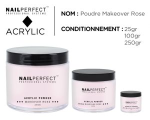 NailPerfect – Acrylic Powder – Makeover Rose