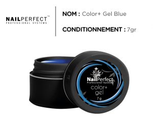nail perfect fiber gel color blue