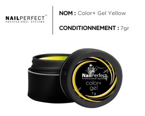 nail perfect fiber gel color yellow