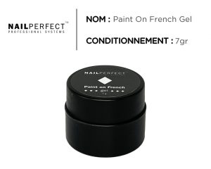 nail perfect gel paint on french