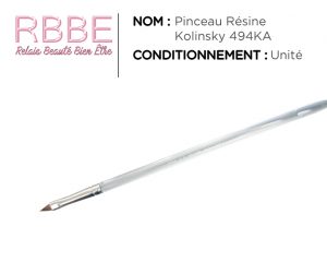 pinceau resine kolinsky 494KA