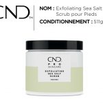 spa pied exfoliating sea salt scrub