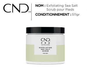 spa pied exfoliating sea salt scrub