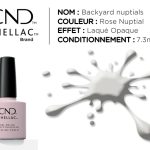 shellac vernis permanent Backyard nuptials