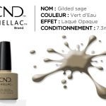 shellac vernis permanent Gilded sage