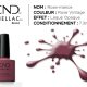 shellac vernis permanent Rose mance