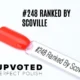 Capsule du vernis semi-permanent NailPerfect Upvoted #248 Ranked By Scoville, rouge orangé vif et éclatant.