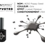 Nail perfect upvoted 250 poppy seed