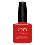 cnd shellac devil red vernis semi permanent professionnel