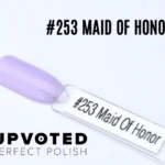 Capsule du vernis semi-permanent NailPerfect Upvoted #253 Maid Of Honor, lavande pastel douce et brillante.