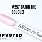 Capsule du vernis semi-permanent NailPerfect Upvoted #257 Catch The Bouquet, rose nacré transparent et lumineux.