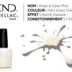 shellac vernis permanent keep and opal mint