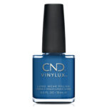 Bouteille de vernis bleu CND Vinylux Date Night  