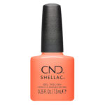 cnd shellac silky sienna vernis semi permanent professionnel