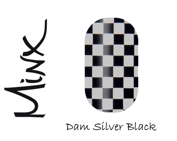 minx dam silver black