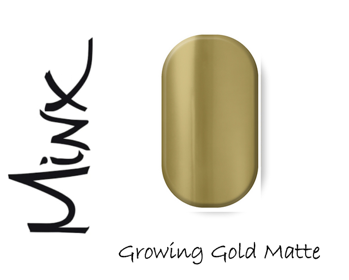 minx growing gold matte