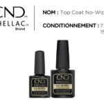 shellac vernis permanent top coat no wipe