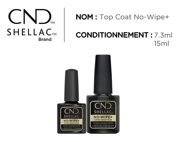 shellac vernis permanent top coat no wipe