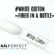 Capsule du Fiber in a Bottle NailPerfect White Cotton, blanc pur et opaque, effet brillant, enrichi en fibres, vitamine E et calcium.