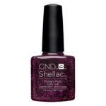 cnd shellac poison plum vernis semi permanent professionnel