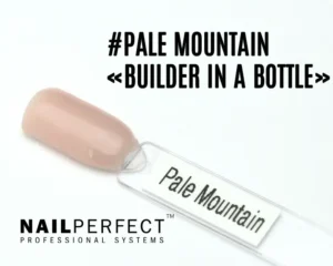 Capsule du Builder in a Bottle NailPerfect Pale Mountain, beige rosé doux et opaque, effet naturel et lumineux, sans TPO.