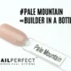 Capsule du Builder in a Bottle NailPerfect Pale Mountain, beige rosé doux et opaque, effet naturel et lumineux, sans TPO.