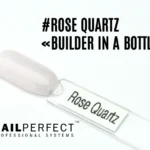 Capsule du Builder in a Bottle NailPerfect Rose Quartz, rose pâle semi-opaque, finition naturelle et brillante, sans TPO