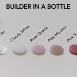 NailPerfect builder in a bottle teintes couleurs