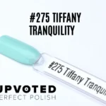 Capsule du vernis semi-permanent NailPerfect Upvoted #275 Tiffany Tranquility, bleu menthe clair et élégant.