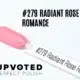 Capsule du vernis semi-permanent NailPerfect Upvoted #279 Radiant Rose Romance, rose vif et romantique.