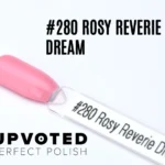 Capsule du vernis semi-permanent NailPerfect Upvoted #280 Rosy Reverie Dream, rose clair tendre et lumineux.