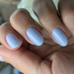Vernis semi-permanent professionnel CND Shellac Fantasy Realm bleu pastel doux brillant