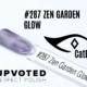 Capsule du vernis semi-permanent NailPerfect Upvoted Cat Eye #287 Zen Garden Glow, lavande grisé lumineux aux reflets argentés.
