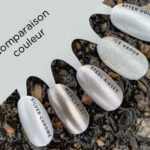 CND Shellac Steel Kisses vernis argent