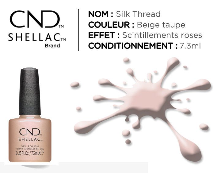 CND Shellac Silk Thread