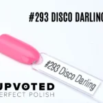 Capsule du vernis semi-permanent NailPerfect Upvoted #293 Disco Darling, rose pop vif et lumineux.
