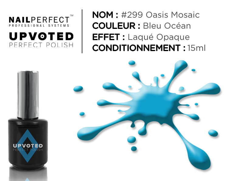 NailPerfect Upvoted #299 Oasis Mosaic