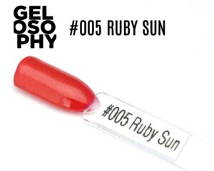 AstonishingNails Gelosophy #005 Ruby Sun