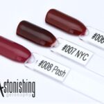 AstonishingNails Gelosophy #006 Transylvania #007 NYC #008 Posh vernis permanent