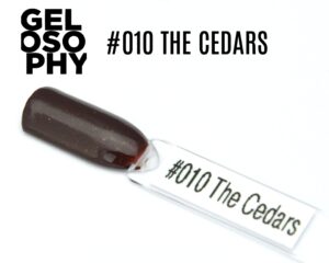AstonishingNails Gelosophy #010 The Cedars Vernis permanent brun
