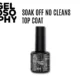 Flacon 7 ml du top gel soak-off “No Cleanse” transparent, finition ultra-brillante, Gelosophy Astonishing Nails.