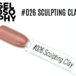 Capsule du vernis semi-permanent AstonishingNails Gelosophy #026 Sculpting Clay, un brun rosé doux et raffiné.