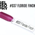 Capsule du vernis semi-permanent AstonishingNails Gelosophy #037 Floride Finch, un rose fuchsia nacré et brillant.