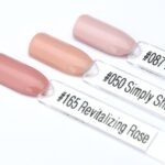 AstonishingNails Gelosophy #050 Simply Sheere #087 Number 87 #165 Revitalizing Rose vernis permanent