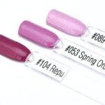AstonishingNails Gelosophy #053 Spring Orchid #089 Teddy #104 Repu