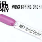 Capsule du vernis semi-permanent AstonishingNails Gelosophy #053 Spring Orchid, un rose orchidée vif et brillant.