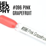 Capsule du vernis semi-permanent AstonishingNails Gelosophy #096 Pink Grapefruit, un rose pamplemousse doux et lumineux.