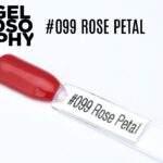 Capsule du vernis semi-permanent AstonishingNails Gelosophy #099 Rose Petal, un rose framboise lumineux et brillant.