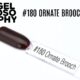 Capsule du vernis semi-permanent AstonishingNails Gelosophy #180 Ornate Brooch, un bordeaux profond et brillant.