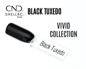 CND Shellac Black Tuxedo Vivid Collection